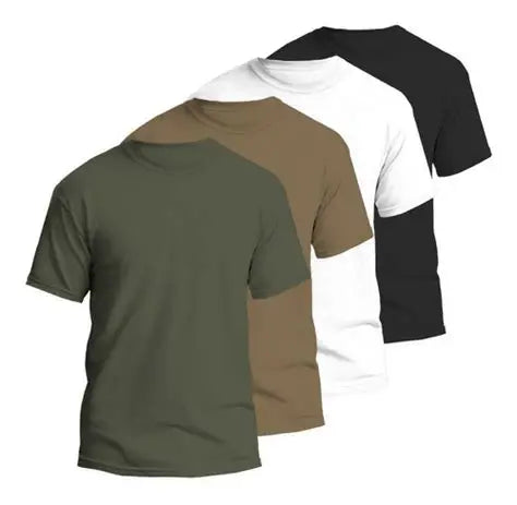 4-Pack Essential Crew Neck T-Shirts